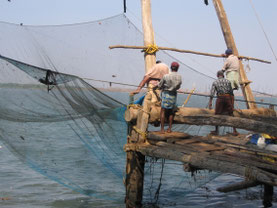 Kochi-visnet-Chinees-India-pier