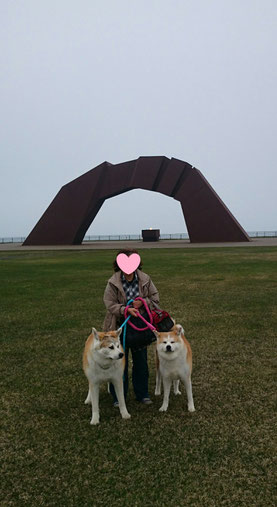 家族で納沙布岬へ行って来たよー。遠かったよ~。