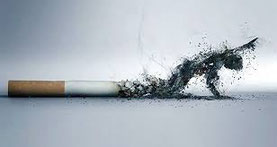 Arrêtez le tabac qui consume votre santé STOP à la cigarette 