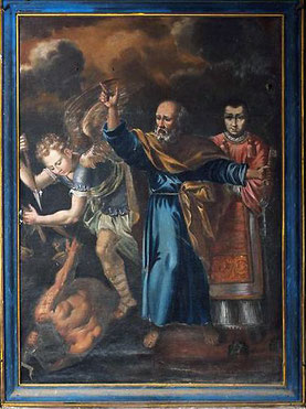 Novale - Saints Pierre, Michel, Etienne ( C.A. Emmanuelli refecit 1842)