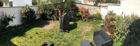Le jardin avant