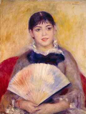 Renoir - Niña con abanico