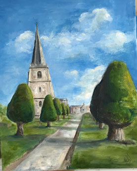 Painswick - Oils by Heather Teather