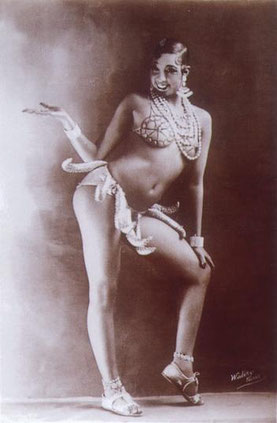 [Quelle: Wikimedia Commons. Josephine Baker, French Walery 1926/27, public domain by age]
