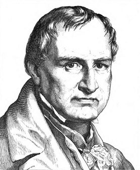 Geologe Leopold von Buch (1774 - 1853) war auch auf dem Schwartenberg.
