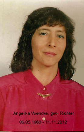 Angelika Wiencke (06.05.1960-11.11.2012)