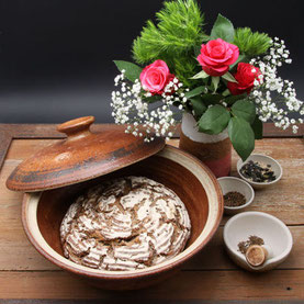 Brotbacktopf mit Deckel