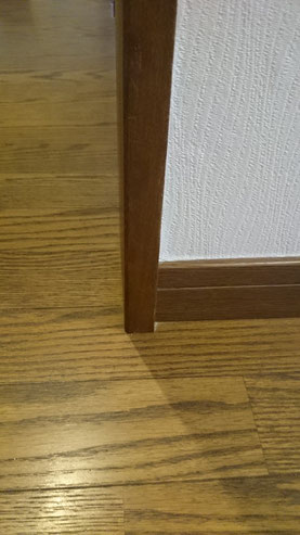 無目枠キズリペア補修