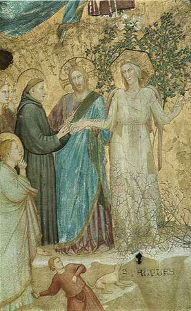 S. Francesco heiratet Frau Armut (Giotto)