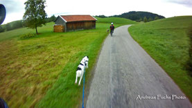 Beginn der Tour - Alpenvorland