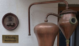 Eingang zum Whisky-Keller
