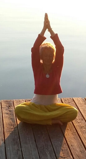 Yoga in der Natur am Staffelsee