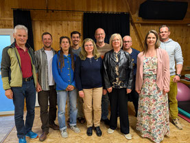 v.l. Franz Pretzl, 2. Vorsitzenden Jonas Spindler, Lisa Stemerowitz, 1. Vorstand Franz Martin Pretzl, Evi Wurdack, Martin Wurdack, Kassiererin Bärbel Spindler, 2. Gerätewart Markus Stöbig, 1. Gerätewart Th. Duschinger, Schriftführerin Theresa Riedhammer