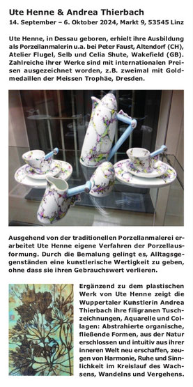 Kunstausstellung im KLIO Kunstverein, Linz