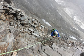 Täschhorn, Dom, Täschhorn-Dom Überschreitung, Täschhorn Dom-Überschreitung, Alphubel, Eisnase, Mischabeljoch Biwak, Mischabeljochbiwak, Mischabelgrat, Täschhorn NNE Grat, Dom S Grat