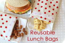 DIY Couture Lunch Bag ou sac pour emporter son déjeuner - Perles & Co