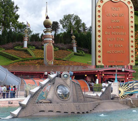 Jules verne Nautilus DisneyLand Paris 20 milles lieux sous les mers