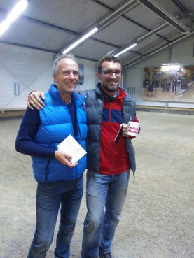 Klack-Nacht 2015: Sieger Benni (r.) mit dem Zweiten Knut