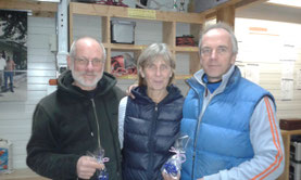 Siegerteam Erhard, Ute und Knut