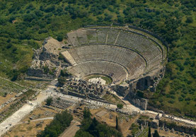 Das große Theater in Ephesus