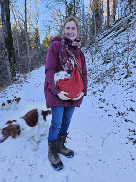 Hundetragetasche zum Umhängen