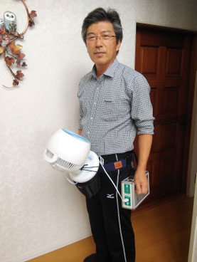 モバイル扇風機　ポータブル扇風機