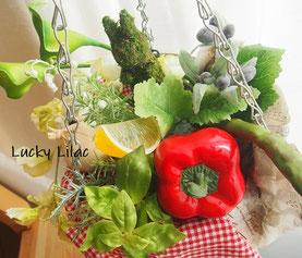 「Salad hanging basuket」