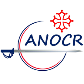Le nouveau logo de l’ANOCR agrémenté de la croix occitane pour le groupement 34-12-48
