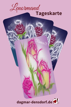 Lenormand Tageskarte Blumen