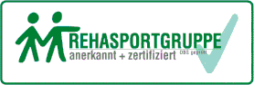 Rehasportgruppe anerkannt und zertifiziert