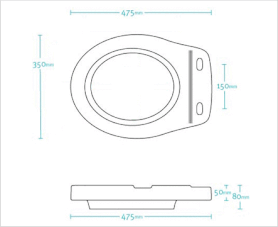 Throne Spacer 50mm