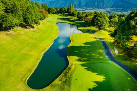 滝の宮カントリークラブ (名物ホール) 別子コース 6番 PAR3