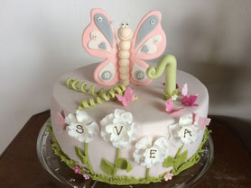 Schmetterling Torte