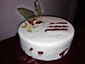 Glasscheiben Torte