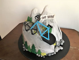 Fahrradtorte, Pizzaschneider