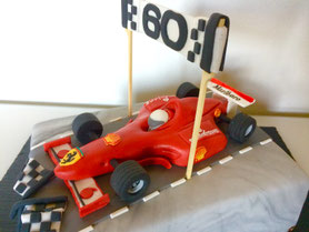 Rennfahrer Torte