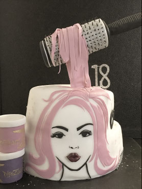 Friseur Torte