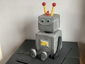 Roboter Torte