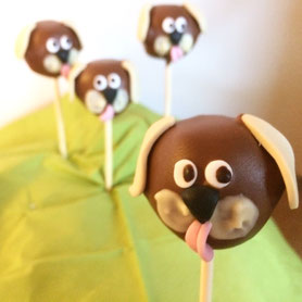Hunde Cakepops