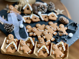 Lebkuchenmännchen/ -häuschen