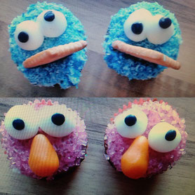 Krümelmonster Minimuffins 