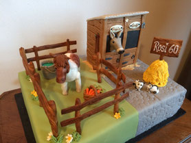 Ponyhofbetreiber Torte