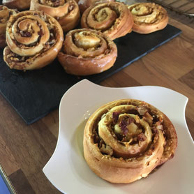 Schnecken mit Pecannüssen