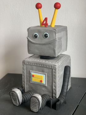 Roboter Torte