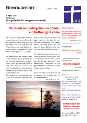 Gemeindebrief Aalen 2017-04