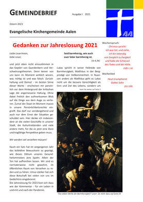 Gemeindebrief Aalen 2021-04 (Ostern)