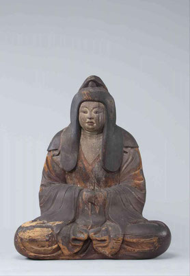 重要文化財　女神像　平安時代（9世紀）　松尾大社蔵