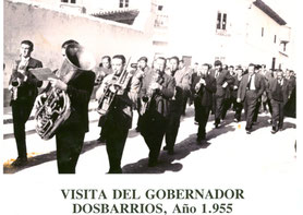 visita del Gobernador, 1955.