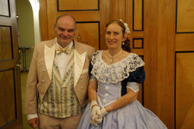 Die Organisatoren Hoss und Theresa Keller