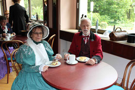Pause im Kurhauscafe